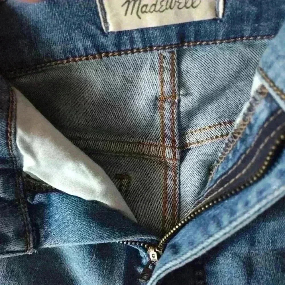 Madewell High Rise Skinny Jeans Size 26 crop #197 - Picture 3 of 4